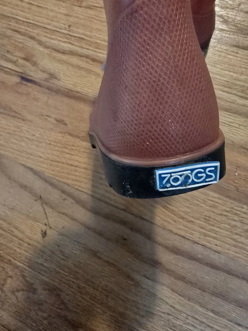 Kids Orange Rain Boots - Classic Waterproof Pull-On